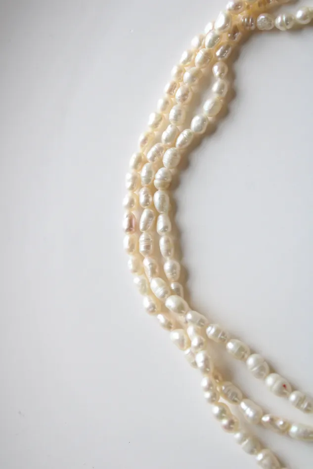 Necklaces Jubilee Thrift 3 Stand Baroque Pearl Necklace