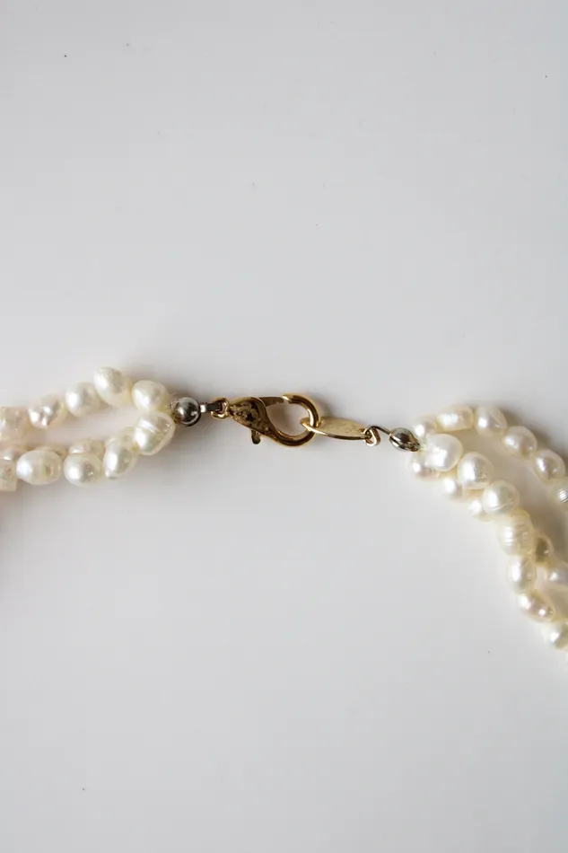 Necklaces Jubilee Thrift 3 Stand Baroque Pearl Necklace