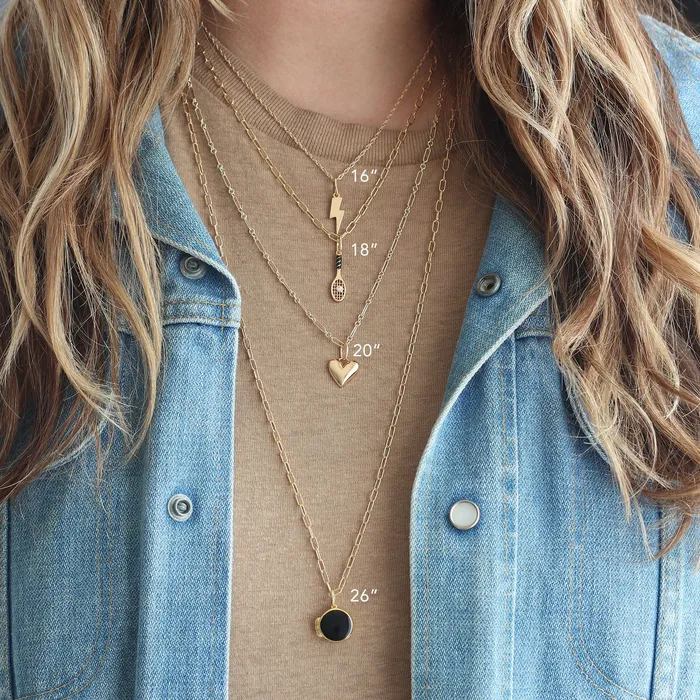 Necklaces kris nations Drawn Cable Chain Necklace