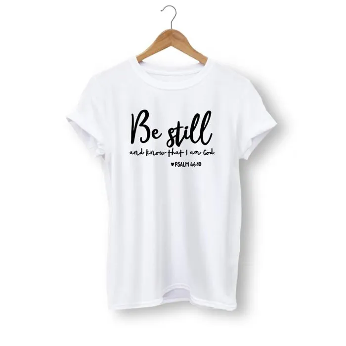 Necklaces Lords Guidance Christian TShirt br Be Still And Know That I Am God Necklaces Lords Guidance Christian TShirt br Be Still And Know That I Am God