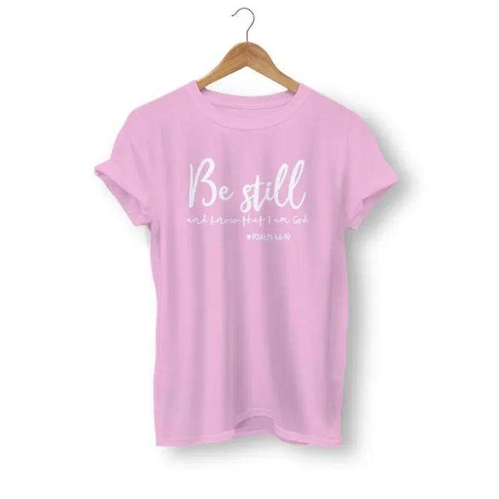 Necklaces Lords Guidance Christian TShirt br Be Still And Know That I Am God