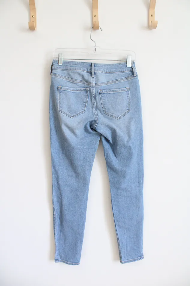 Necklaces Old Navy Old Navy MidRise Rockstar Super Skinny Light Wash Jeans 0