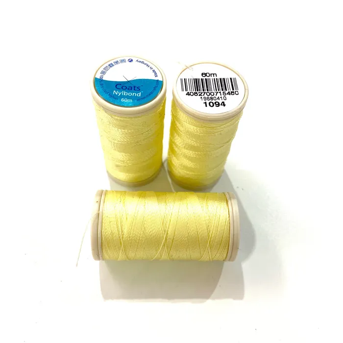 Necklaces Peppy Beads Coats Nylbond extra strong beading thread 60mt light yellow 1094 Necklaces Peppy Beads Coats Nylbond extra strong beading thread 60mt light yellow 1094
