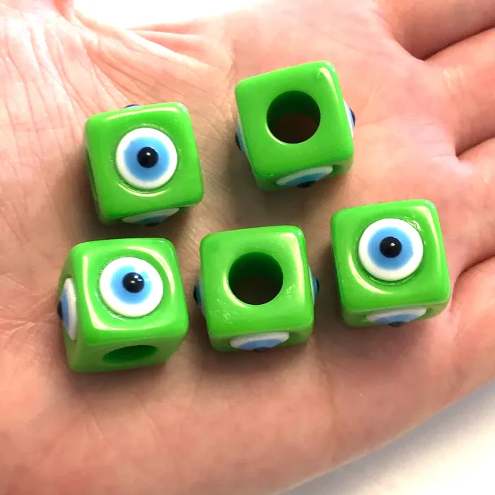 Necklaces Peppy Beads Large Hole Evil Eye Resin Beads 15mm Beads 7mm Hole 5 Beads in a Pack Necklaces Peppy Beads Large Hole Evil Eye Resin Beads 15mm Beads 7mm Hole 5 Beads in a Pack