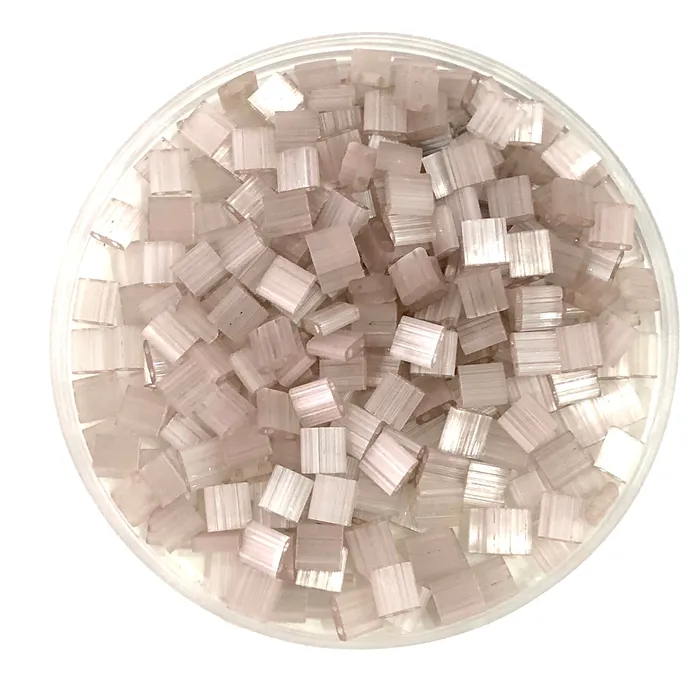 Necklaces Peppy Beads Miyuki Tila Beads TL2553 Silk Pale Light Lilac Necklaces Peppy Beads Miyuki Tila Beads TL2553 Silk Pale Light Lilac