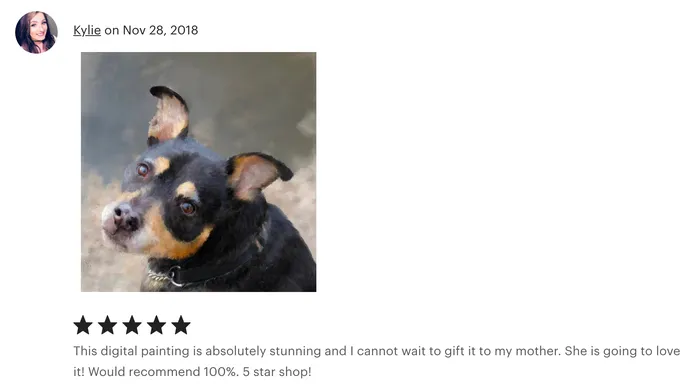 Necklaces Portraits by NC Custom Painted Dog Rat Terrier Digital Portrait