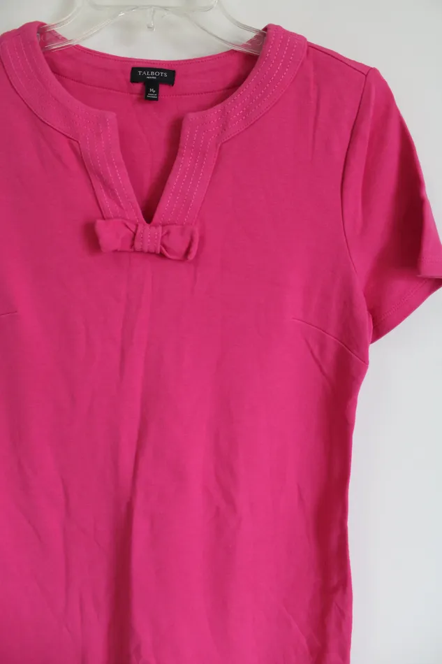 Necklaces Talbots Pink Bow Dress M Petite Talbots