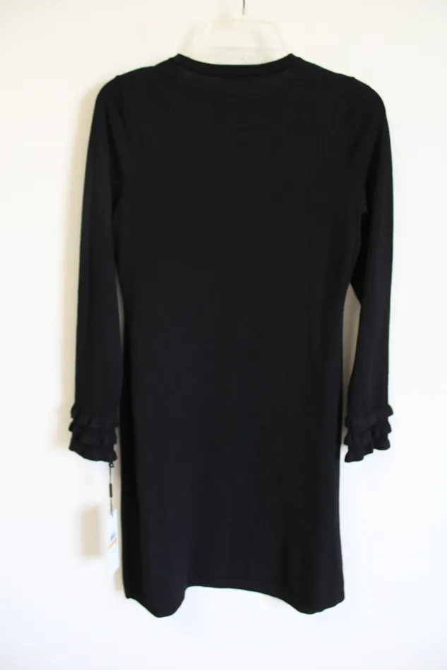 NEW Calvin Klein Black Sweater Dress S Calvin Klein Rings