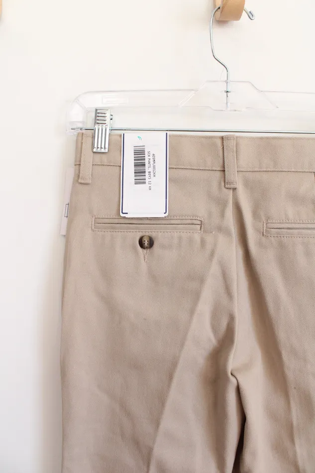 NEW Elderwear Double Knee Khaki Pants Youth 12 Elderware Earrings