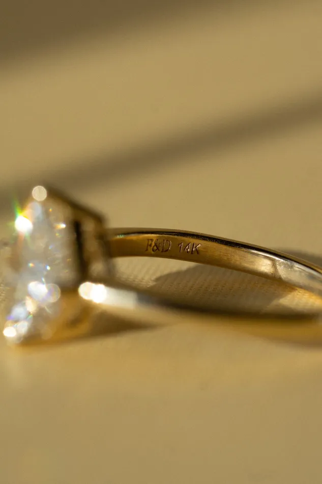 new Myriad Ring 223ct White Princess Cut Lab Grown Diamond readytoship Foe Dear Rings