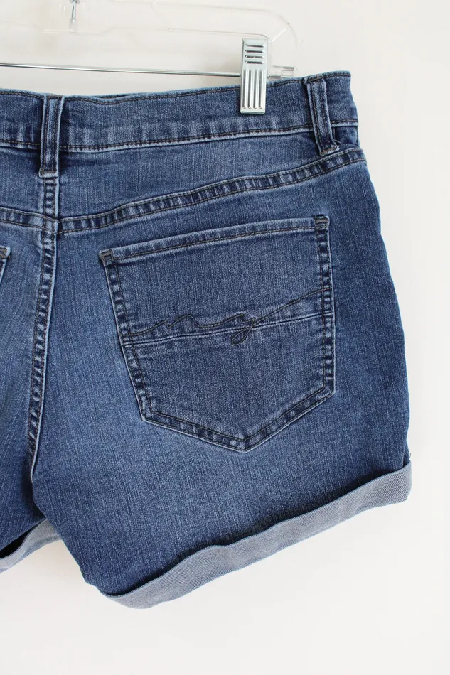 New York Company Earrings NYC Soho Denim Shorts 6