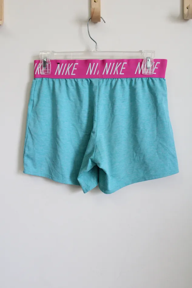 Nike DriFit Blue Pink Shorts Youth XL 182 Nike Rings