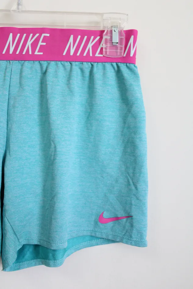 Nike DriFit Blue Pink Shorts Youth XL 182 Nike Rings
