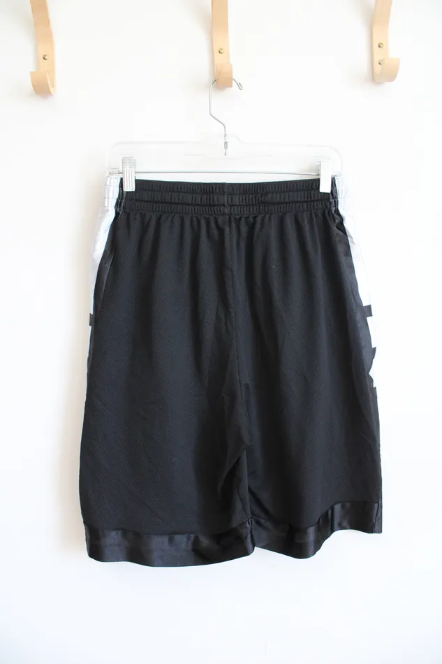 Nike Rings Nike Black White Athletic Shorts L