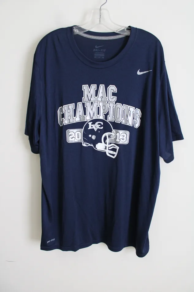 Nike Rings Nike DriFit Blue LVC MAC Champions Blue Shirt XXL