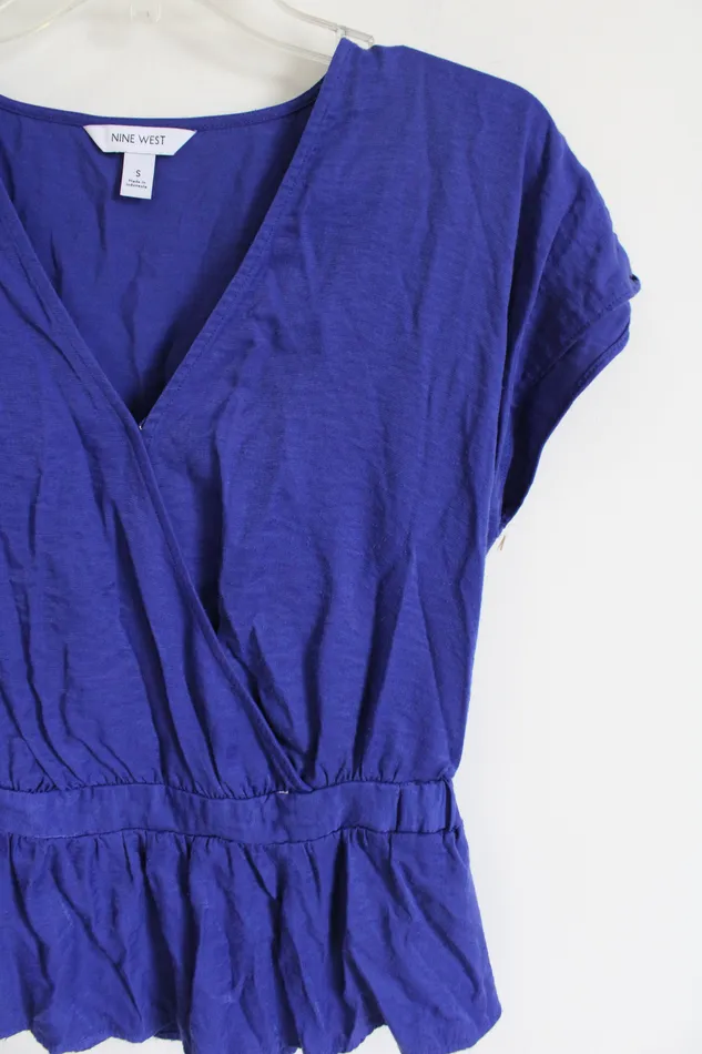 Nine West Nine West Blue Wrap Flare Top S Rings
