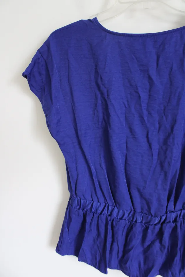 Nine West Nine West Blue Wrap Flare Top S Rings