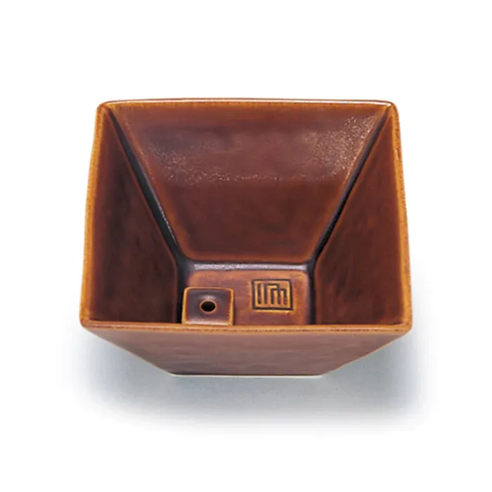 Nippon Kodo Earrings Square Ceramic Incense Bowl