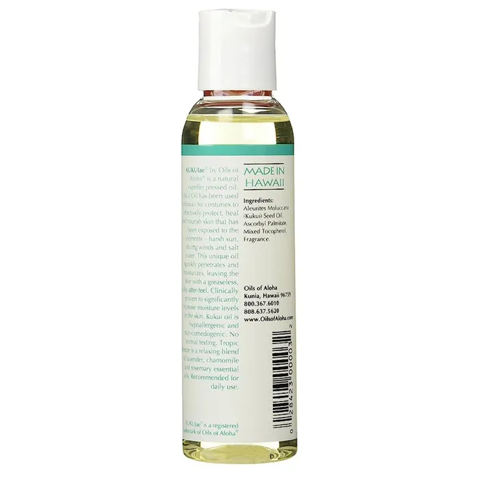 OILSOFALOHA Oils of Aloha Tropic Breeze Kukui Oil 4oz Necklaces