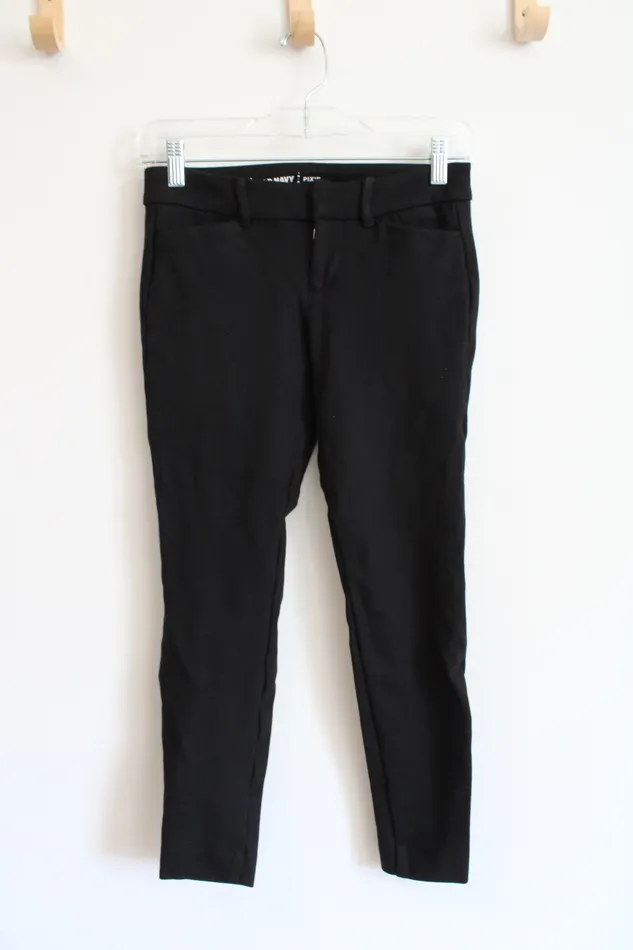 Old Navy Earrings Old Navy Black Pixie BuiltInSculpt Stretchy Pants 0