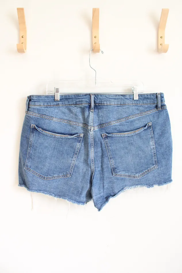 Old Navy High Rise OG Straight Distressed Shorts 20 Old Navy Earrings
