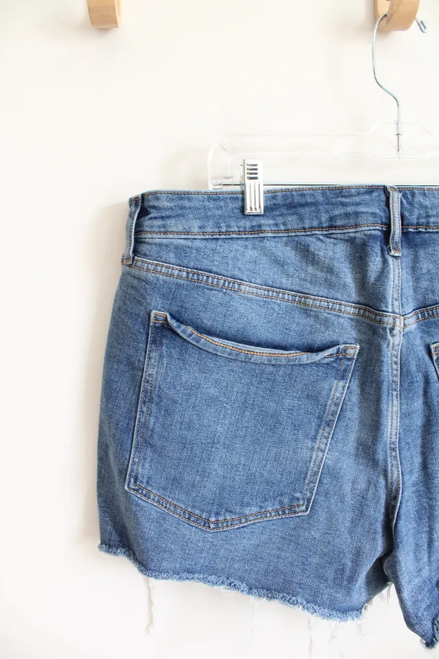 Old Navy High Rise OG Straight Distressed Shorts 20 Old Navy Earrings