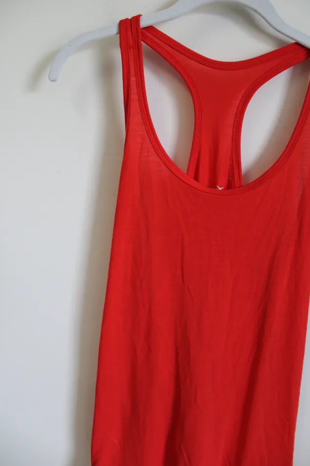 Old Navy Old Navy Active Red Tank M Earrings