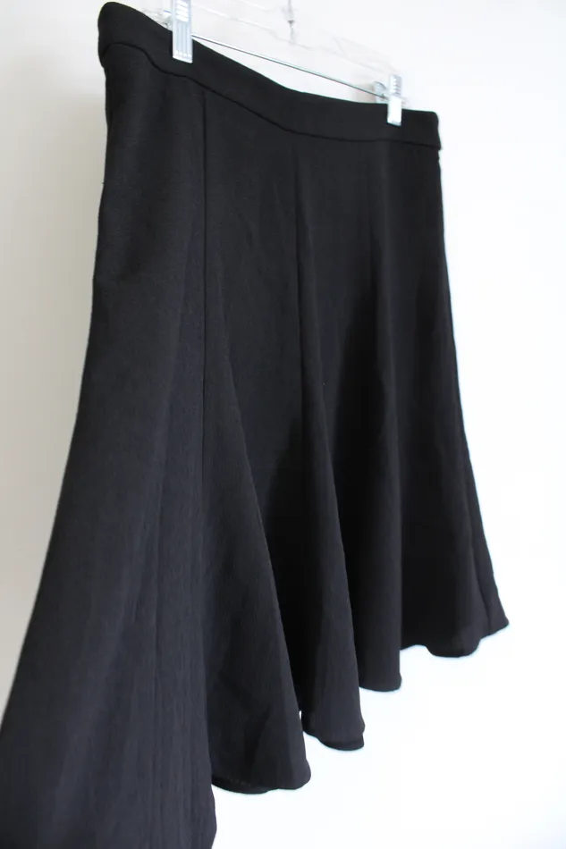 Old Navy Old Navy Black Flare Skirt 6 Rings