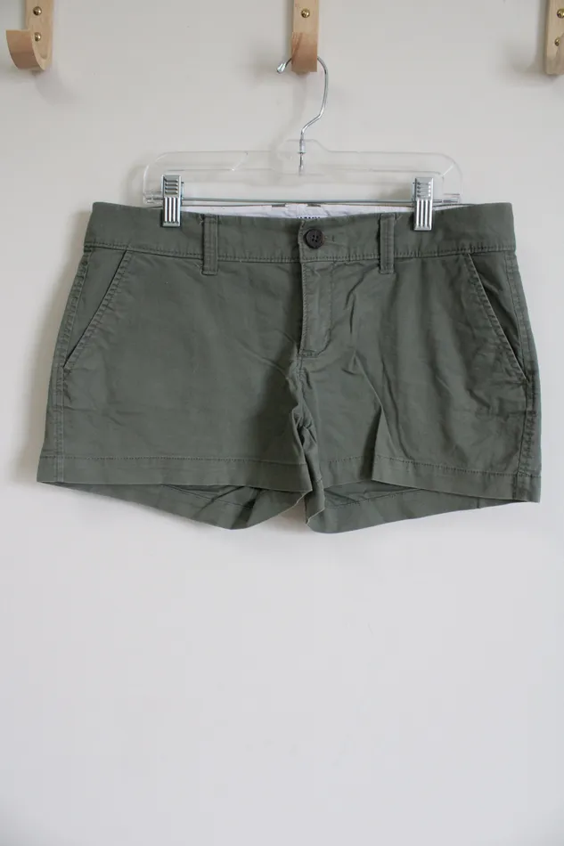 Old Navy Olive Green Shorts 2 Old Navy Earrings