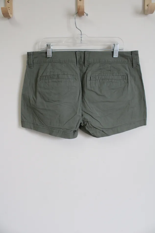 Old Navy Olive Green Shorts 2 Old Navy Earrings