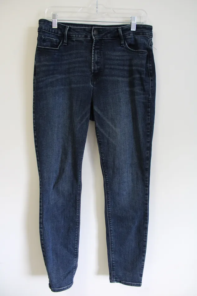 Old Navy Rockstar Super Skinny High Rise Jeans 14 Old Navy Earrings