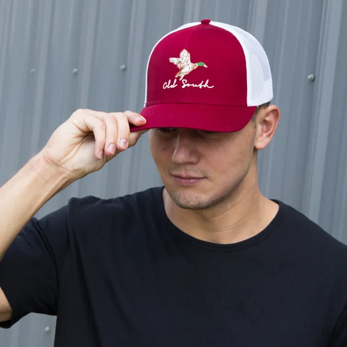 Old South Apparel Earrings Mallard Trucker Hat