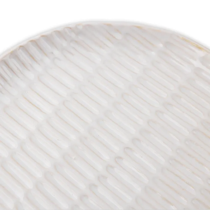 Oval Stoneware Dinner Plate MUDPIE Rings