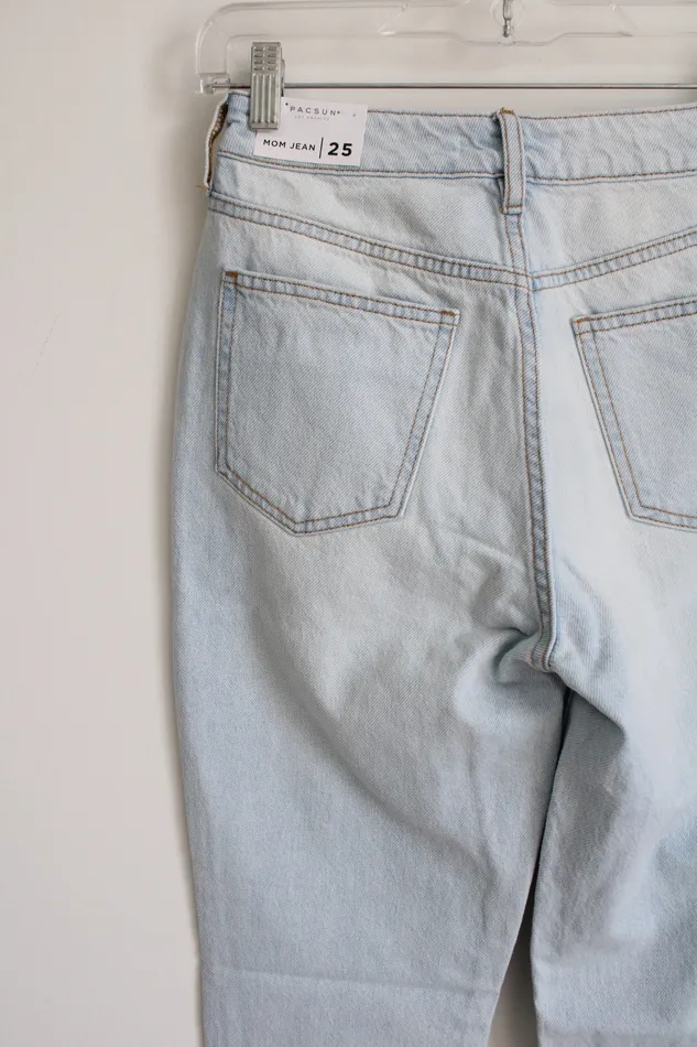 Pacsun Necklaces NEW Pacsun Light Wash Mom Jeans 25 0