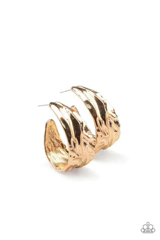 Paparazzi Accessories Badlands and Bellbottoms Gold Necklaces