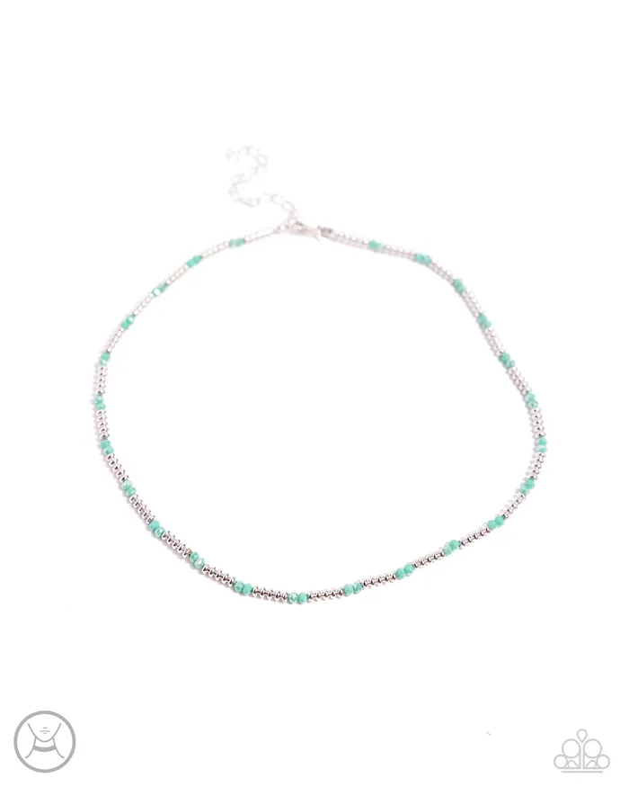 Paparazzi Accessories Earrings Bemused Basic Green