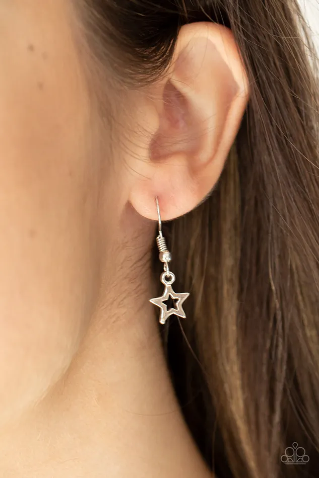 Paparazzi Accessories Earrings Proudly Patriotic Red