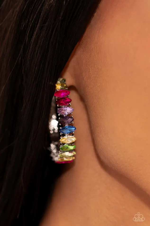 Paparazzi Accessories Earrings Rainbow Range Multi