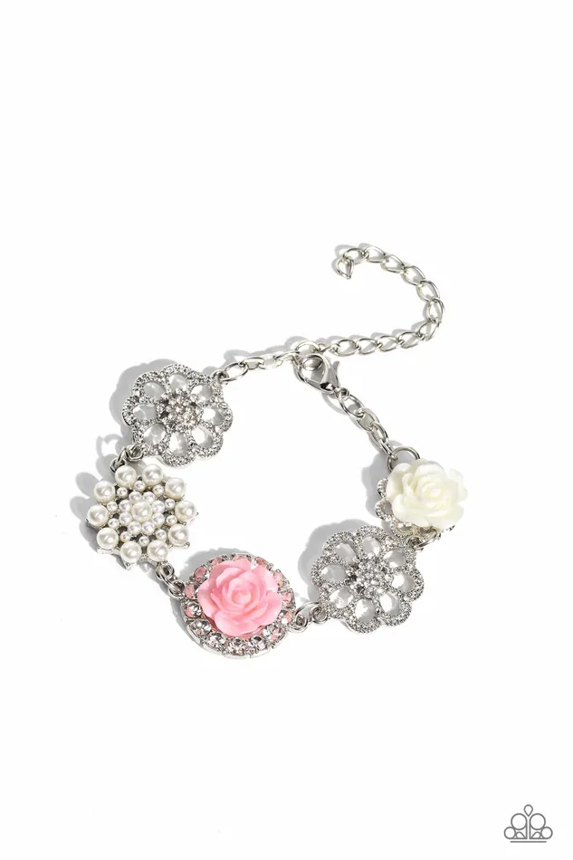 Paparazzi Accessories Earrings Tea Party Theme Pink