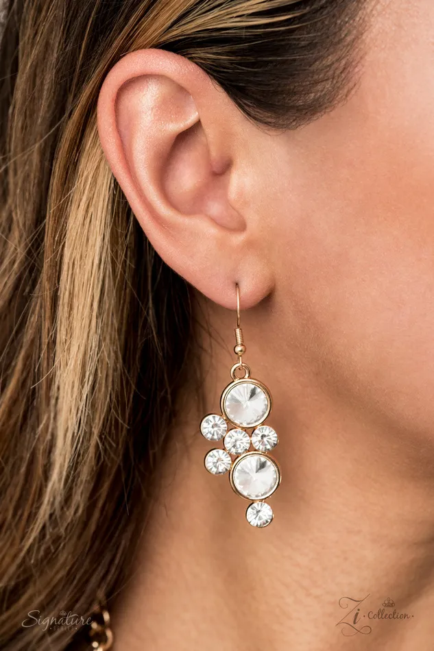Paparazzi Accessories Earrings The Rosa