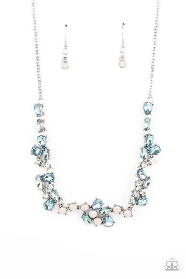 Paparazzi Accessories Earrings Welcome to the Ice Age Blue