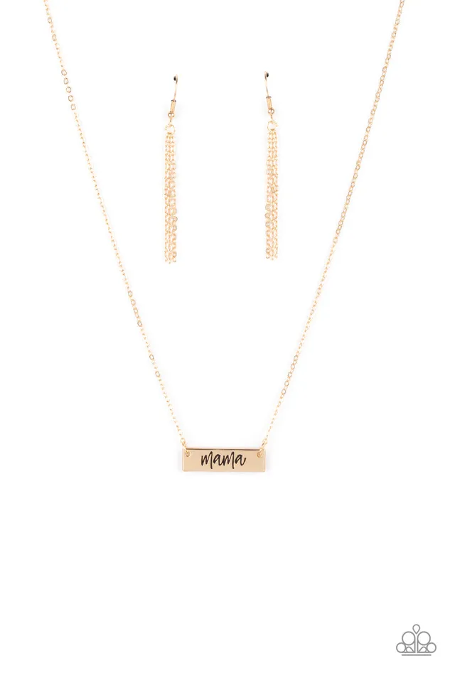 Paparazzi Accessories PreStyled Sets Blessed Mama Gold