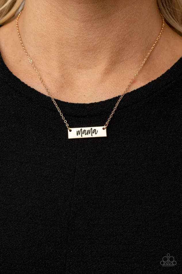 Paparazzi Accessories PreStyled Sets Blessed Mama Gold