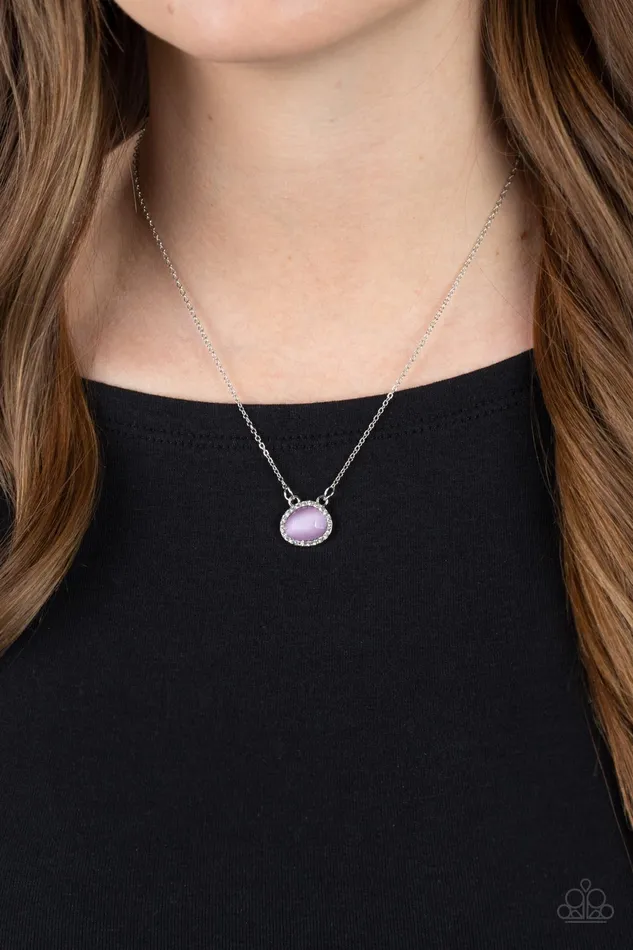 Paparazzi Accessories Treasure Me Always Purple Necklaces
