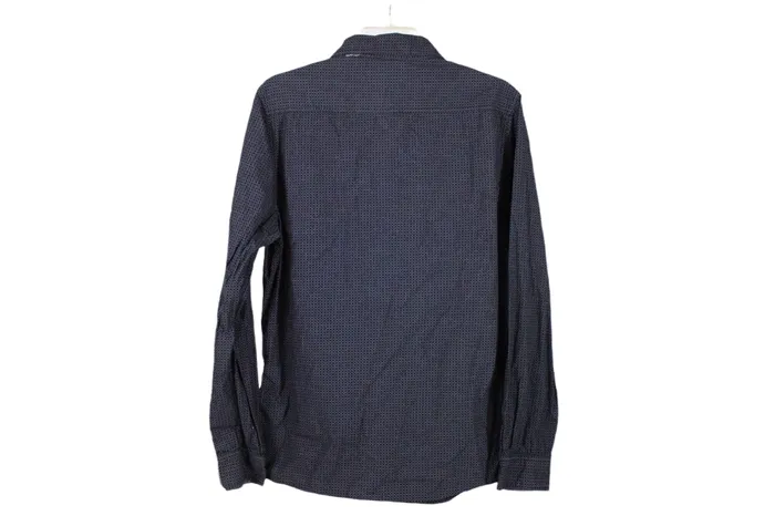 PDC Rings PDC Black Patterned Button Down Shirt M