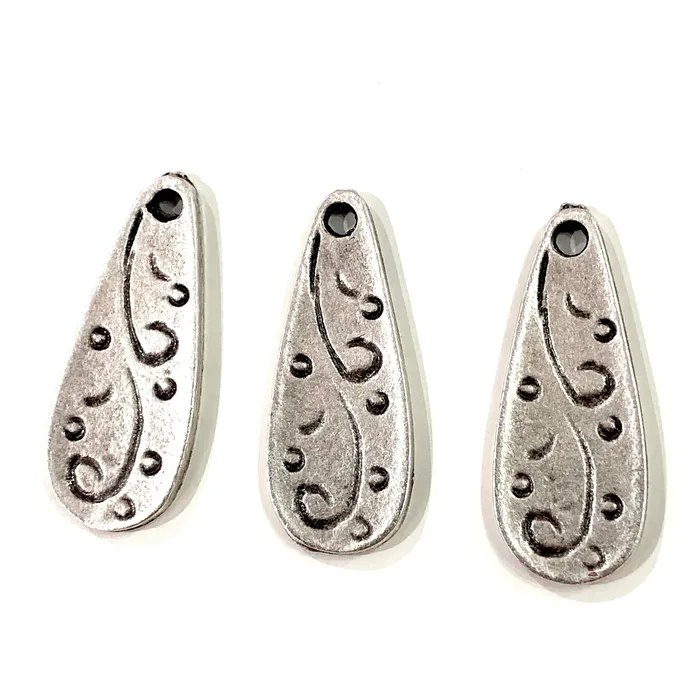 Peppy Beads Antique Silver Plated Authentic Silver Charms Silver Plated Authentic Charms 3 pieces in a pack Rings Peppy Beads Antique Silver Plated Authentic Silver Charms Silver Plated Authentic Charms 3 pieces in a pack Rings