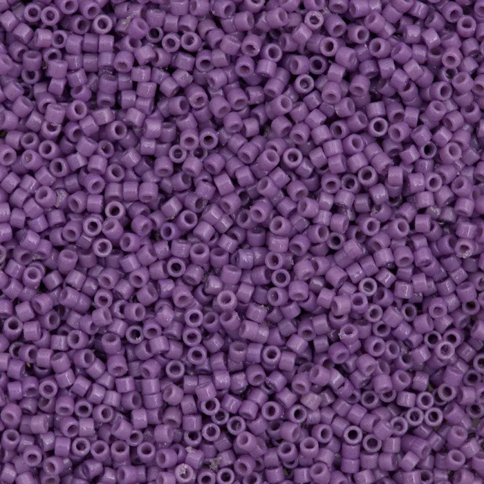 Peppy Beads DB2139 Duracoat Opaque Dark Orchid Miyuki Delica 110 Earrings