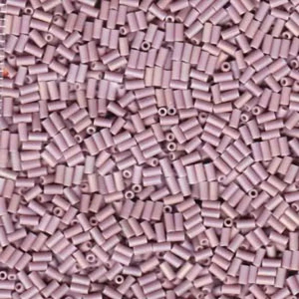 Peppy Beads Earrings Miyuki Bugles size 3mm 0410FR Matte Opaque Mauve AB 10 grams Peppy Beads Earrings Miyuki Bugles size 3mm 0410FR Matte Opaque Mauve AB 10 grams