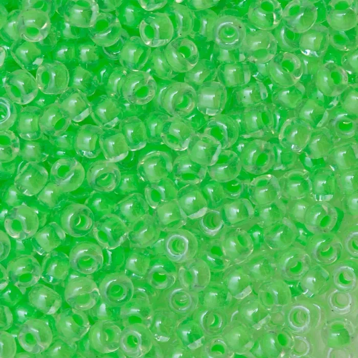 Peppy Beads Earrings Miyuki Seed Beads 110 Luminous Mint Green 1120NEW
