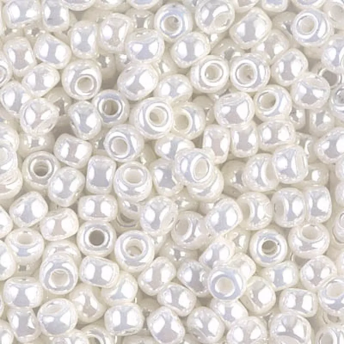Peppy Beads Earrings Miyuki Seed Beads 60 Ivory Pearl Ceylon 0591